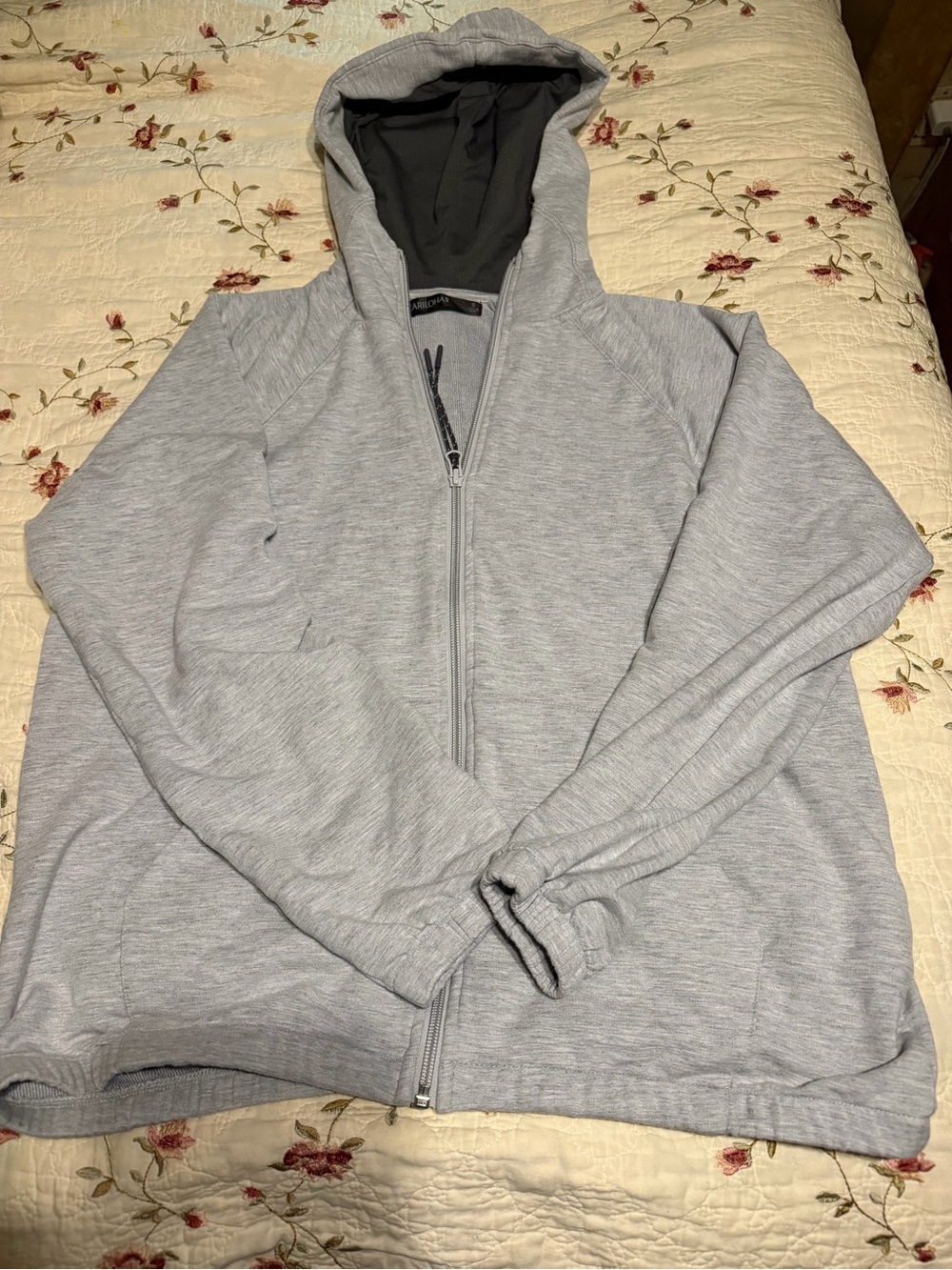 Cariloha women’s  Hooded Full-Zip Sweater - Gray
